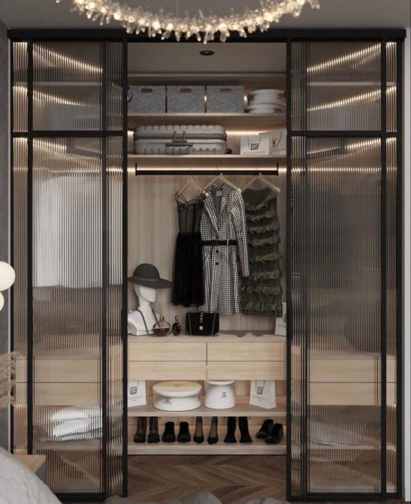 Tủ Quần Áo Nhôm Cửa Lùa