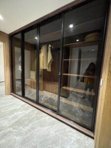 Tủ Quần Áo Cánh Kính Lùa 4 Cánh