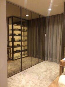 Tủ Quần Áo Cánh Kính Lùa 4 Cánh