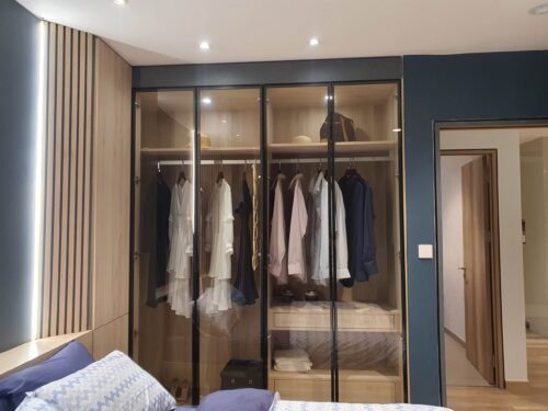 Tủ Quần Áo Cánh Kính Cường Lực