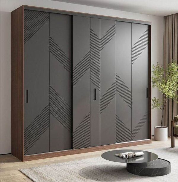 Tủ Quần Áo Gỗ Công Nghiệp Cửa Lùa 