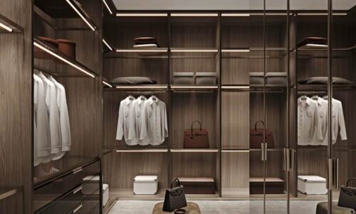 Tủ Quần Áo Nhôm Hợp Kim Cánh Kính 