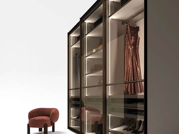 Tủ Quần Áo Nhôm Hợp Kim Cánh Kính 