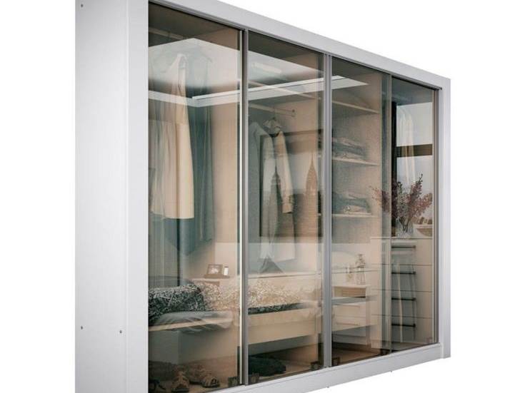 Tủ Quần Áo Nhôm Hợp Kim Cánh Kính 