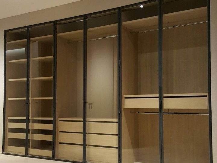 Tủ Quần Áo Nhôm Hợp Kim Cánh Kính 