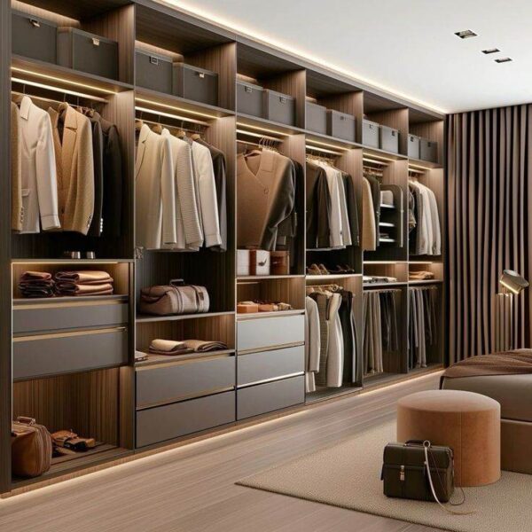 Tủ Quần Áo MDF An Cường