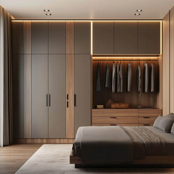 Tủ Quần Áo MDF An Cường