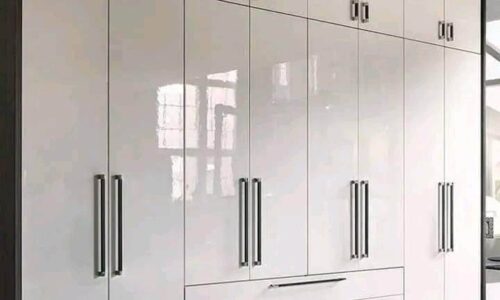  Tủ Quần Áo Gỗ Ép Phủ Acrylic