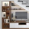 Tủ Gầm Cầu Thang Kết Hợp Tủ Rượu
