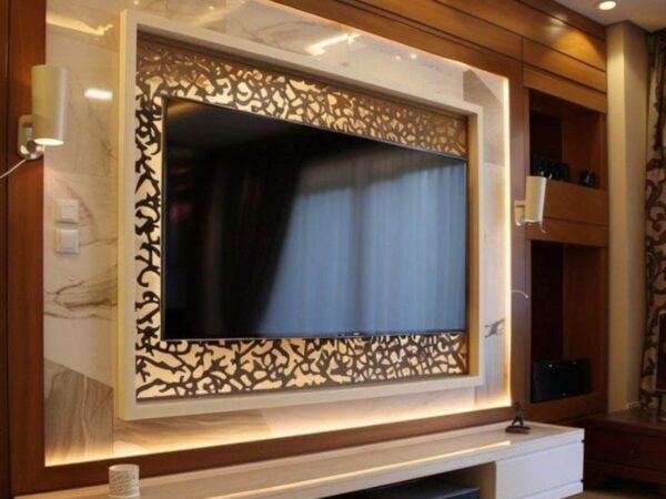 Vách Tivi CNC