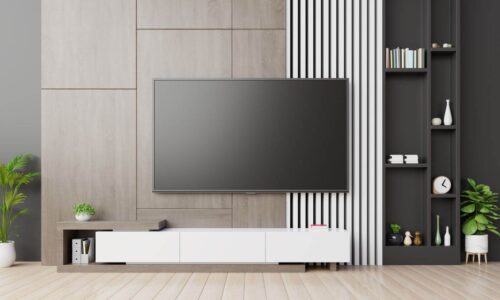 Vách Tivi Gỗ Công Nghiệp