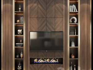 Vách Tivi Tân Cổ Điển