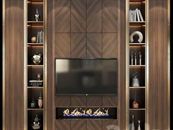 Vách Tivi Tân Cổ Điển