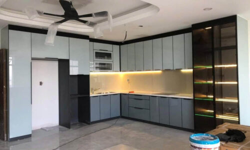 Tủ Bếp Nhôm Hợp Kim