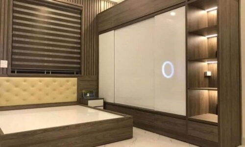 Tủ Quần Áo Gỗ MDF Cánh Melamin