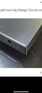 Tủ Bếp Inox Caro 1 Lớp Hệ Module