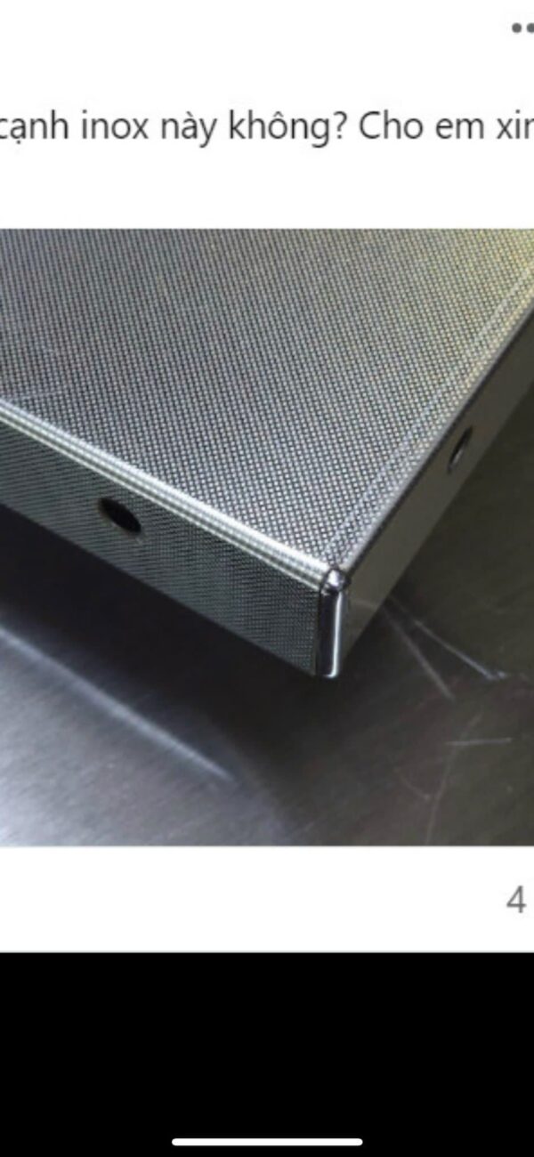 Tủ Bếp Inox Caro 1 Lớp Hệ Module